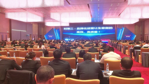 直线管理为皮阿诺[002853]全球经销商大会做营销分享
